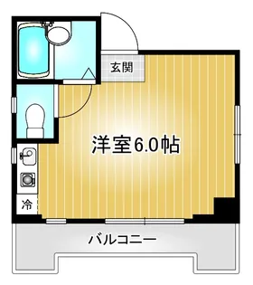 第27プロスパー今池【4階】の間取り
