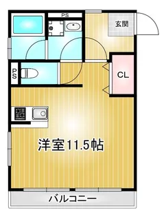 錦コーポラス【2階】の間取り