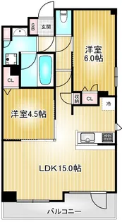 プレサンスロジェ葵【13階】の間取り