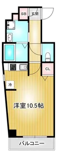 メゾンドール栄【3階】の間取り