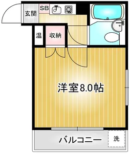 ハウザー金山【4階】の間取り