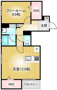 愛知県名古屋市中区古渡町【マンション】の間取り