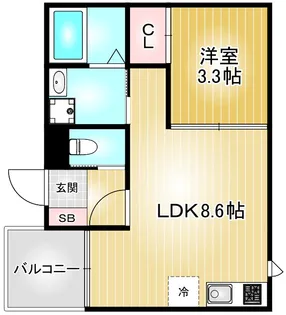 Martore【2階】の間取り