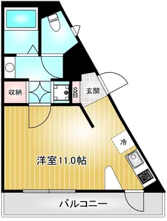 リエス東別院【3階】の間取り