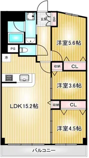 インプルーブ金山【4階】の間取り