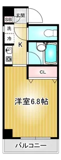 ドミール新栄【3階】の間取り
