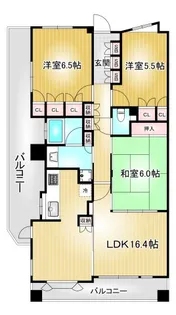 グランカーサ上前津【2階】の間取り