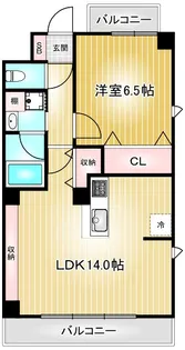 Twin Owls【4階】の間取り