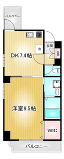 RAFFLE IZUMI【3階】の間取り