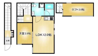 コレクション名城公園の間取り