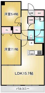 さくらHills ROKUBAN Platinum Residence【5階】の間取り
