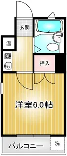 ハートイン尼ヶ坂【3階】の間取り