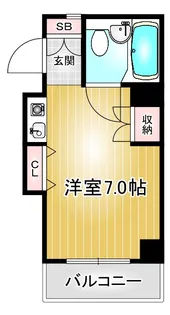 明治第10ビル【5階】の間取り