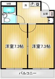 愛知県名古屋市熱田区明野町【マンション】の間取り