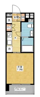 YS上前津【9階】の間取り