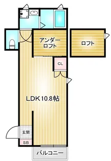 La Luce名駅南【2階】の間取り