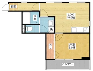 スカーレットビル【3階】の間取り