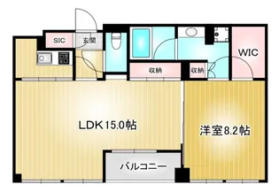 IZUMI1【9階】の間取り