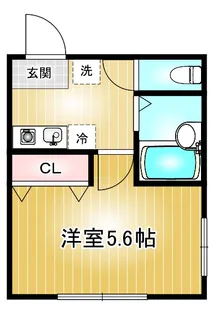 メゾン・ド・ソネット【2階】の間取り