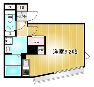 WELL COURT CHIYODA【2階】の間取り