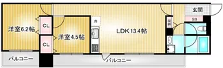三の丸殿【3階】の間取り