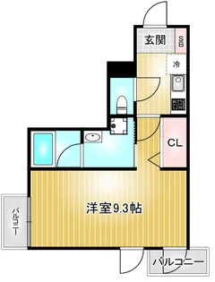 E-city大須【6階】の間取り
