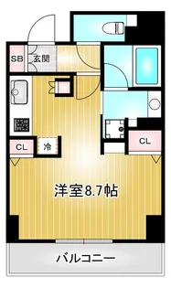 CASSIA車道【13階】の間取り