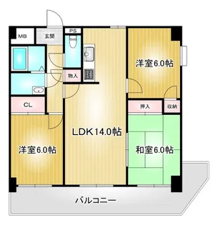 カーサ本山【4階】の間取り