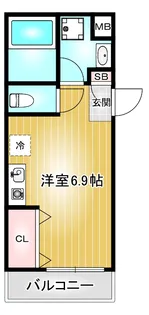 レジデンス悠海【1階】の間取り