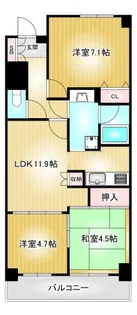 徳川園サンハイツ【2階】の間取り