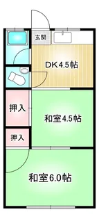 日の出荘【1階】の間取り