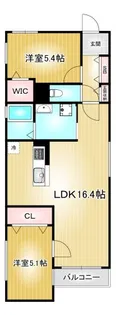 Celenest高岳【3階】の間取り