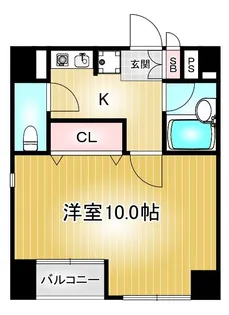 第6ハセビル【3階】の間取り