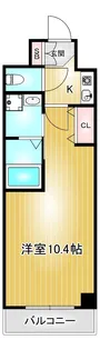 サウス名駅【10階】の間取り