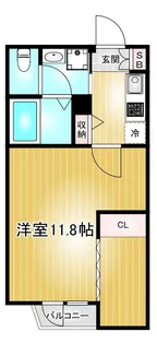 Lives Residence 東桜【4階】の間取り
