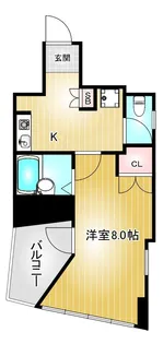 ベストビル【6階】の間取り