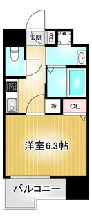 フローライト上前津【10階】の間取り