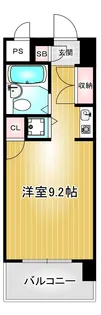 コンフォルト鶴舞【9階】の間取り