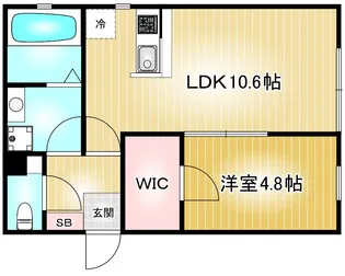 LeGioie新瑞橋駅【1階】の間取り