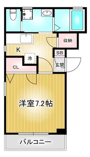 ヴィレッジF【3階】の間取り