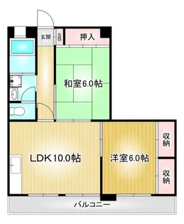 第2泰水堂ビル【4階】の間取り