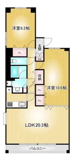 センチュリー富士見【11階】の間取り