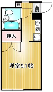 fメゾン振甫【2階】の間取り