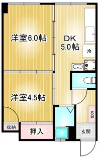 名豊第一ビル【2階】の間取り