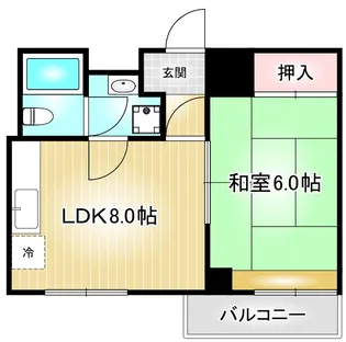 中京第3ビル【2階】の間取り
