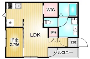 Star-Ship【3階】の間取り