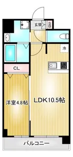 プレサンス丸の内レジデンス【10階】の間取り