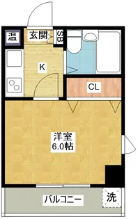 プリンセス泉【6階】の間取り