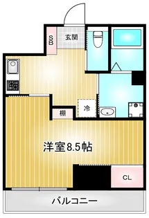 Field Village Hirosumi【1階】の間取り