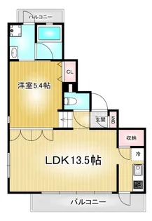 J.VISCONTI【2階】の間取り